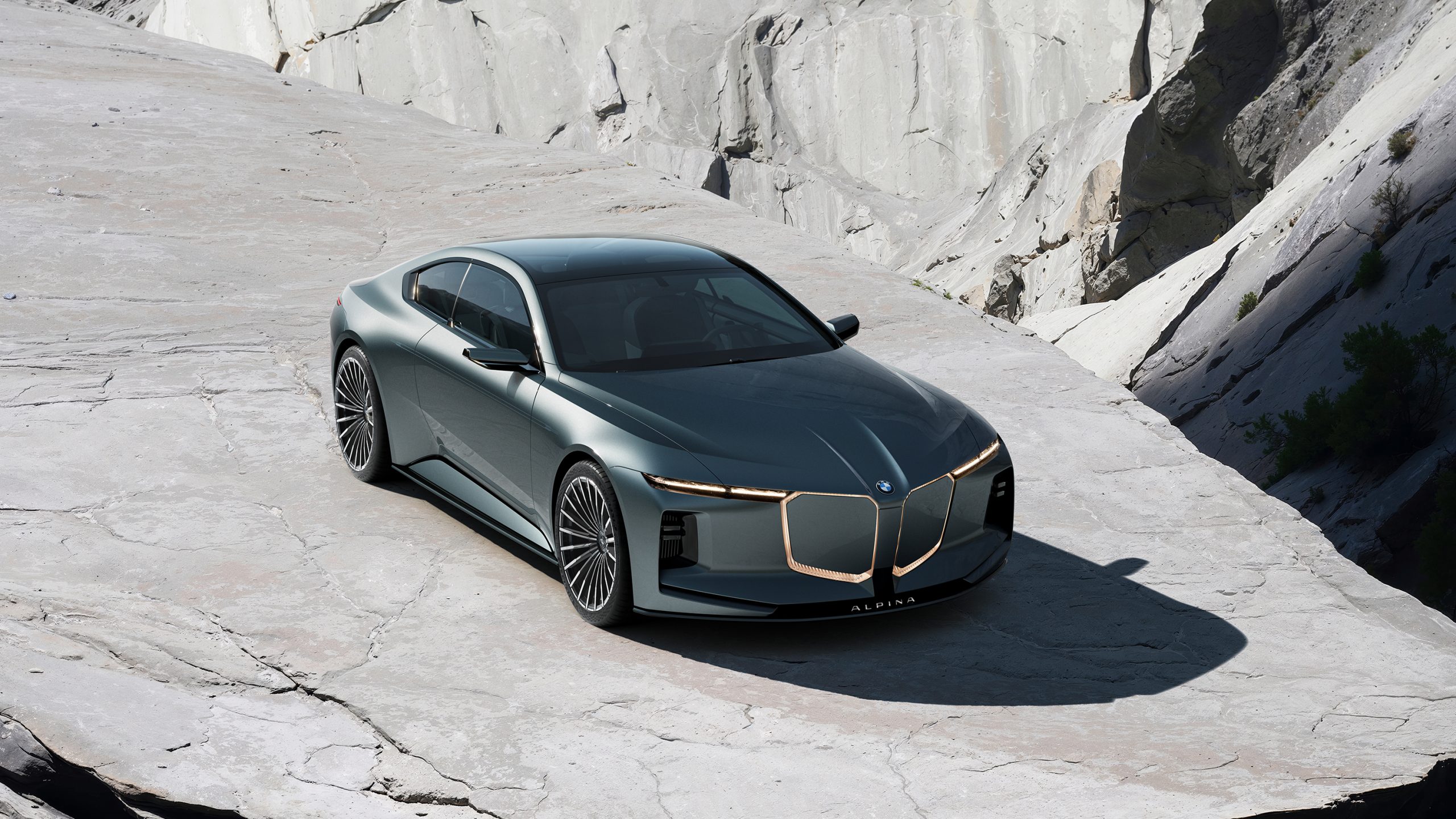 Vision BMW ALPINA front three-quarter view